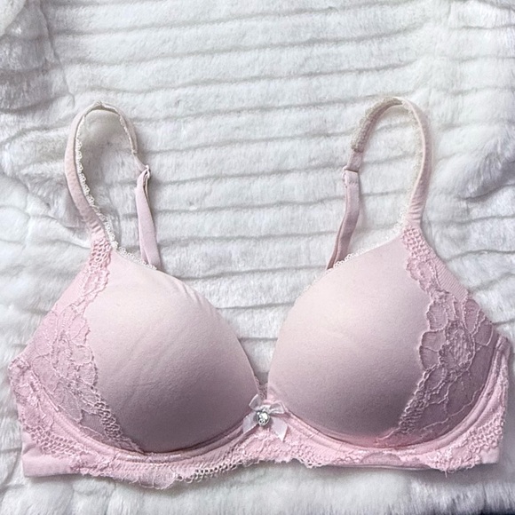 (NWOT) VICTORIA’S SECRET Wireless Body By Victoria Cotton Candy Pink Bra - Picture 5 of 6
